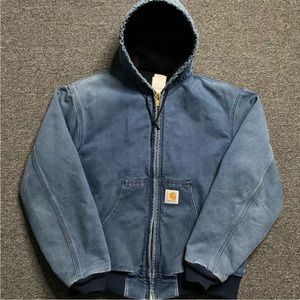 Blue Carhartt jacket